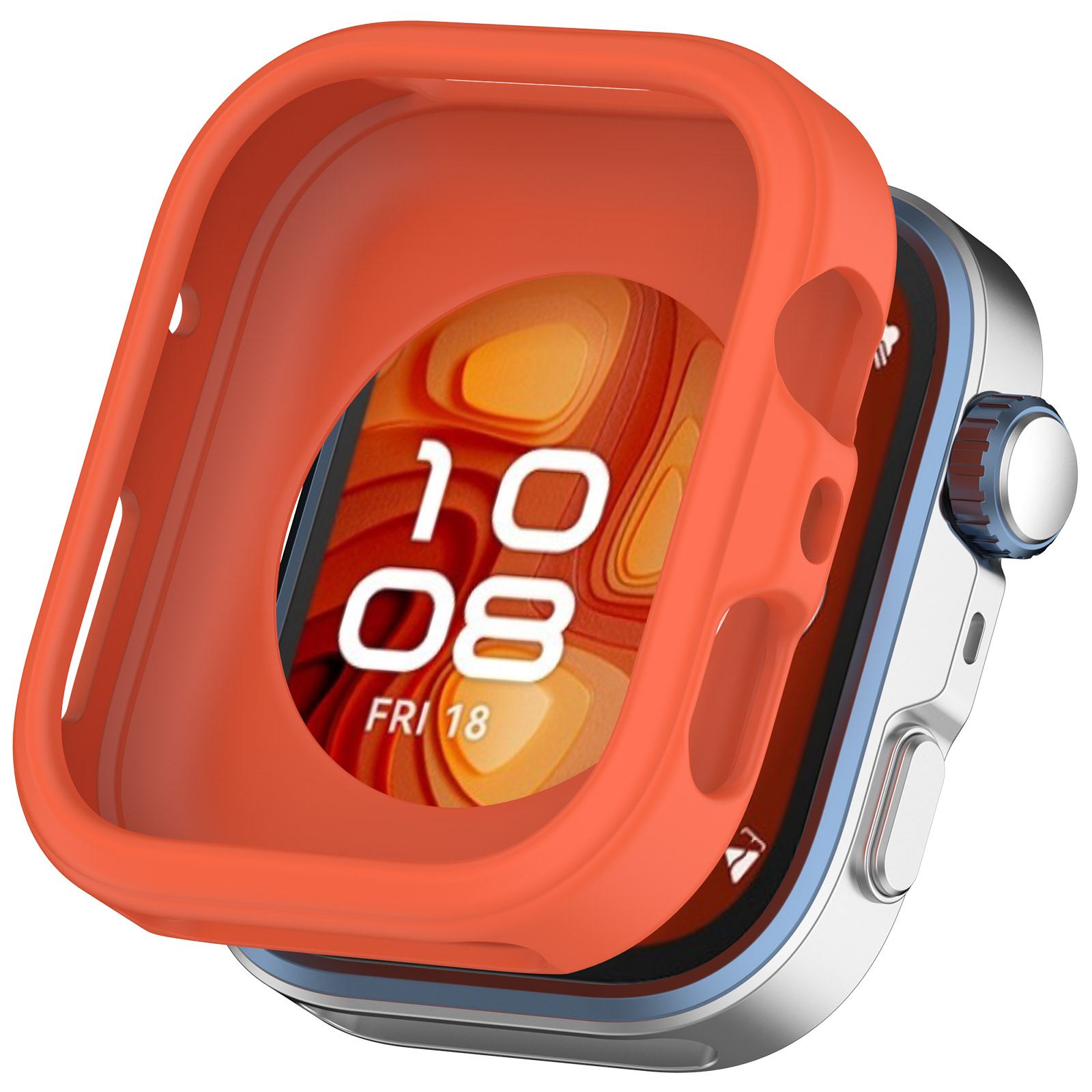 Huawei Smartwatch Watch Fit - حافظة من السيليكون الناعم لساعة هواوي