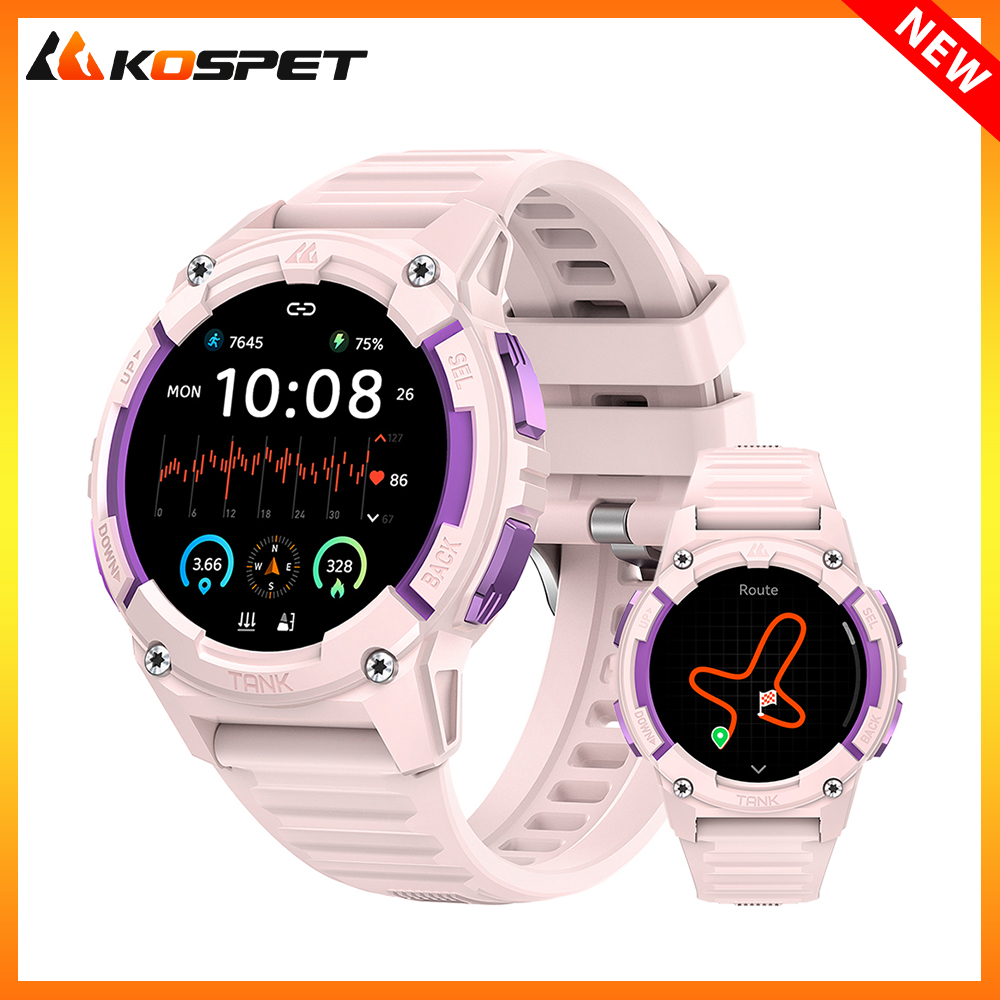 Smartwatch Digital Watches For Women - KOSPET TANK S2 GPS الساعات الذكية