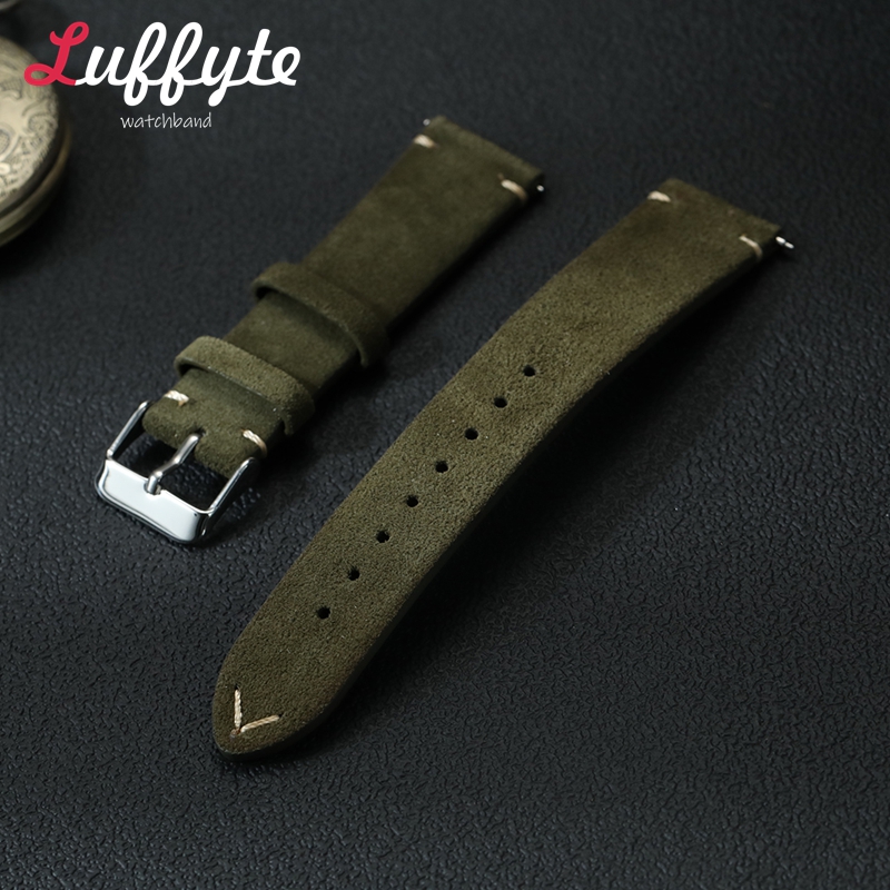 Smartwatch Vintage Watches For Men - خمر جلد الغزال حزام (استيك) ساعة