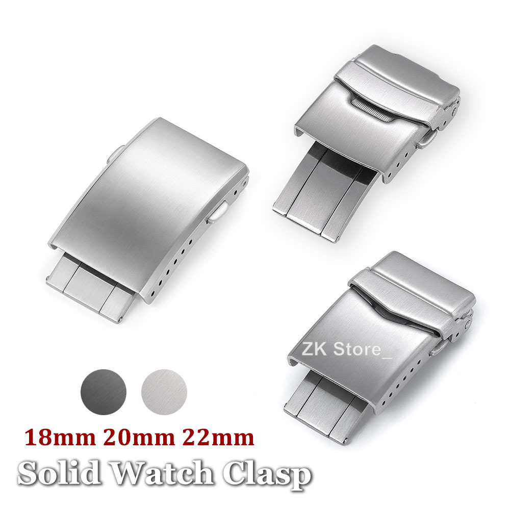 Replacement Watch Bracelet - مشبك ساعة قابل للطي مقاس 18
