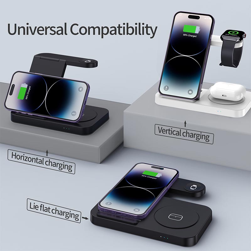 Watch 7 Smartwatch Iphone - محطة شحن لاسلكية قابلة للطي 4