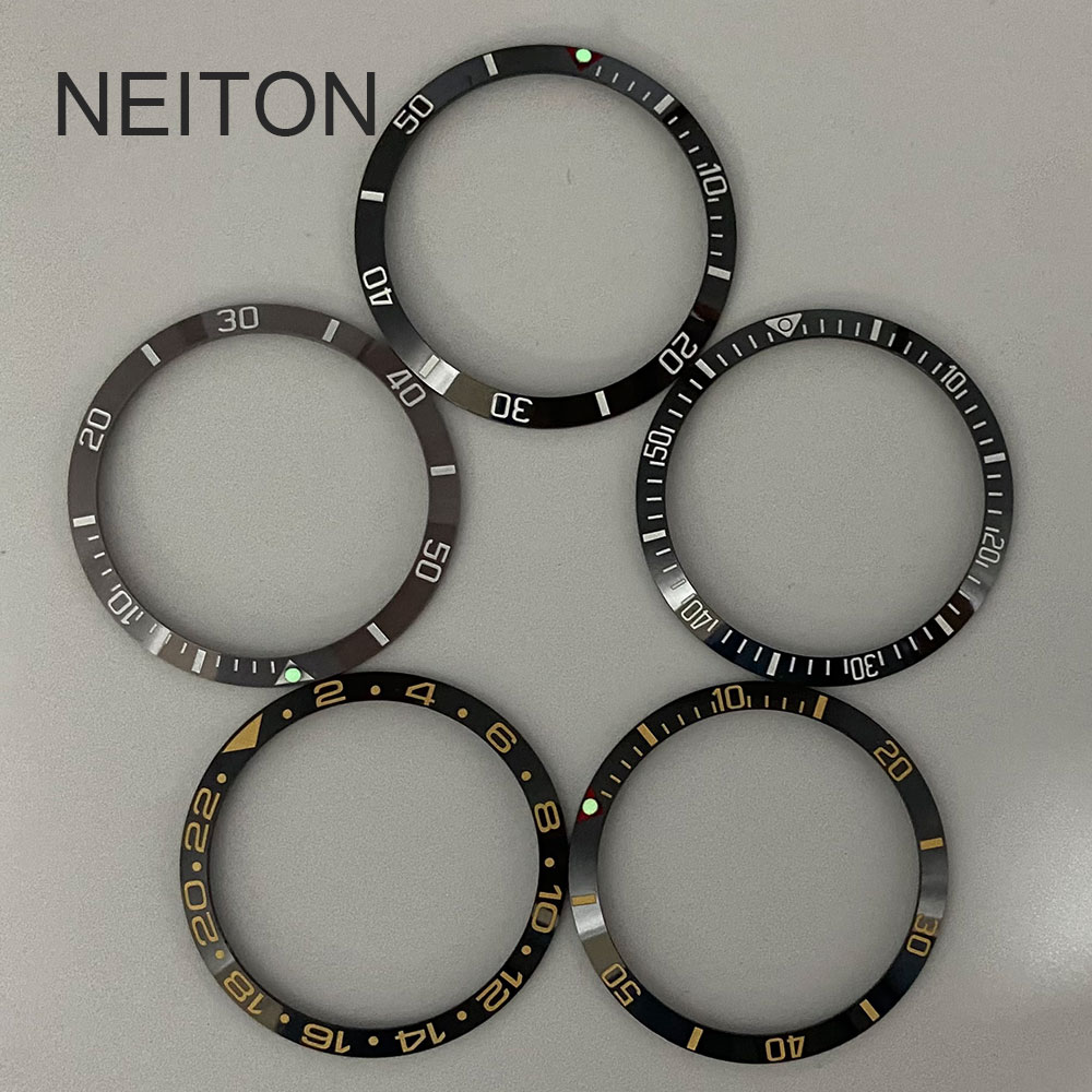 Watch Bezel Insert - NEITON 34 مللي متر الحافة السيراميك