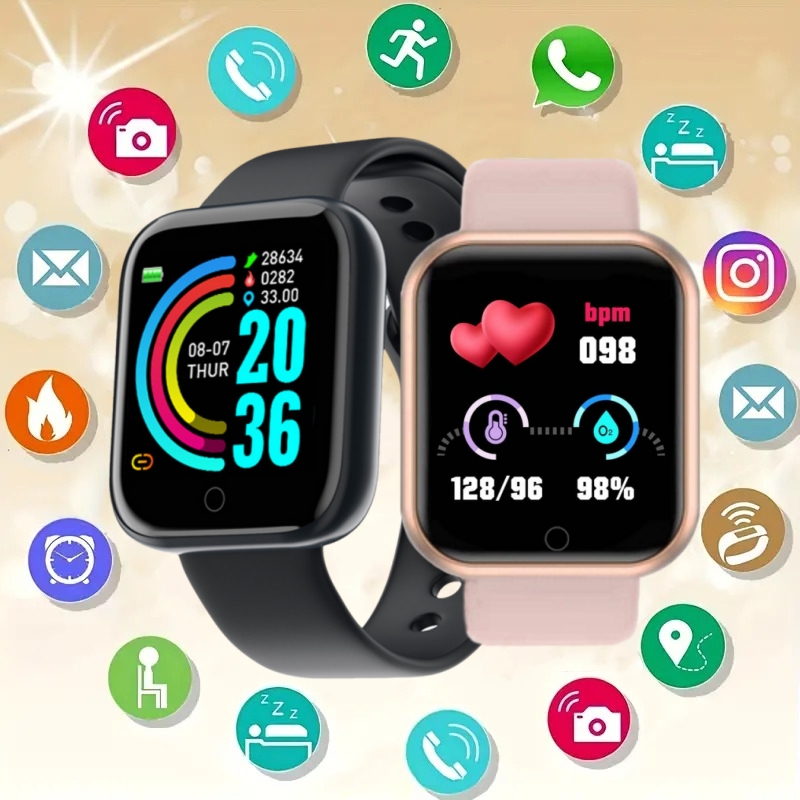 Smartwatch Digital Watches For Women - ساعة ذكية للرجال والنساء ، ساعة
