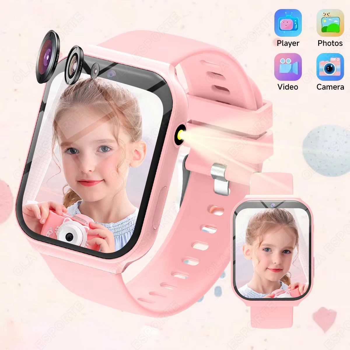 Smartwatch Watches Birthday Gift For Boys - ساعة ذكية جديدة للأطفال لعام 2025