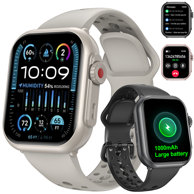 Heart Rate Gps Watch - ساعة Ultra K62 للرجال والنساء 1000