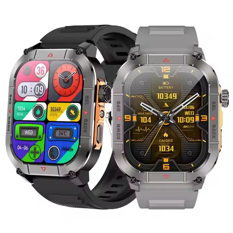 Smartwatch New Watches For Men - جديد HK84 الرجال ساعة ذكية AMOLED