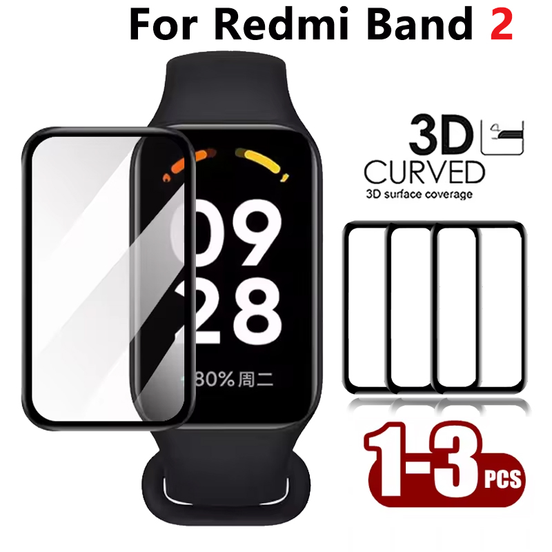Smartwatch Redmi Watches - 1-3 قطعة ثلاثية الأبعاد فيلم مركب