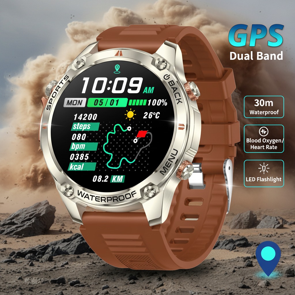 Watch Vs Smartwatch - VWAR جديد GPS ساعة ذكية الرجال