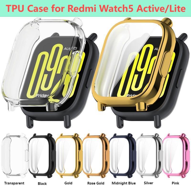 Smartwatch Redmi Watches - غطاء مطلي لساعة Redmi Watch 5