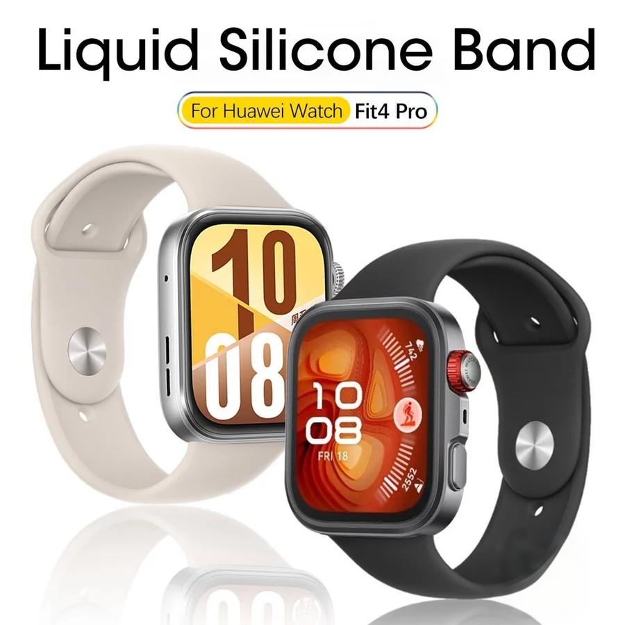 Huawei Smartwatch Watch Fit - حزام سيليكون لساعة Huawei Watch Fit