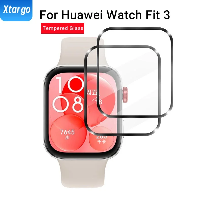 Huawei Smartwatch Watch Fit - واقي شاشة من الزجاج المقسى لساعة