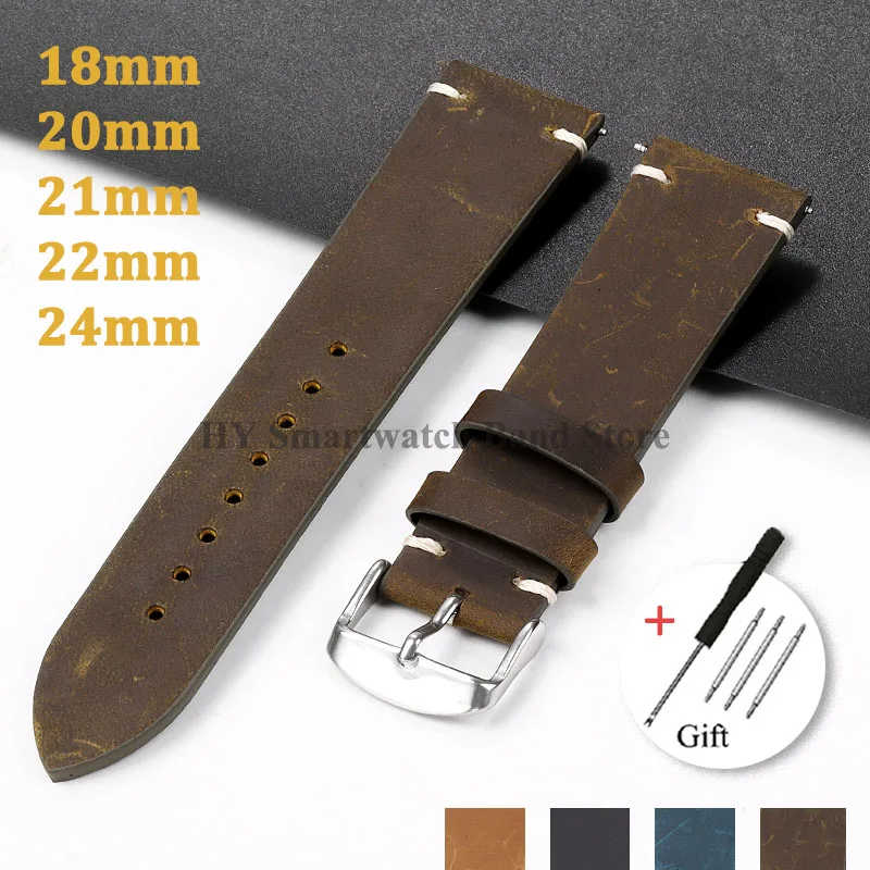 Smartwatch Vintage Watches For Men - 18 مللي متر 20 مللي متر