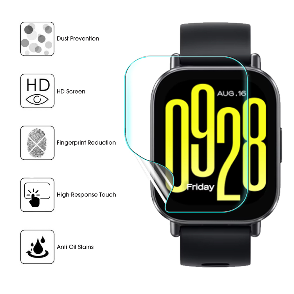 Smartwatch Redmi Watches - فيلم هيدروجيل لساعة Xiaomi Redmi Watch