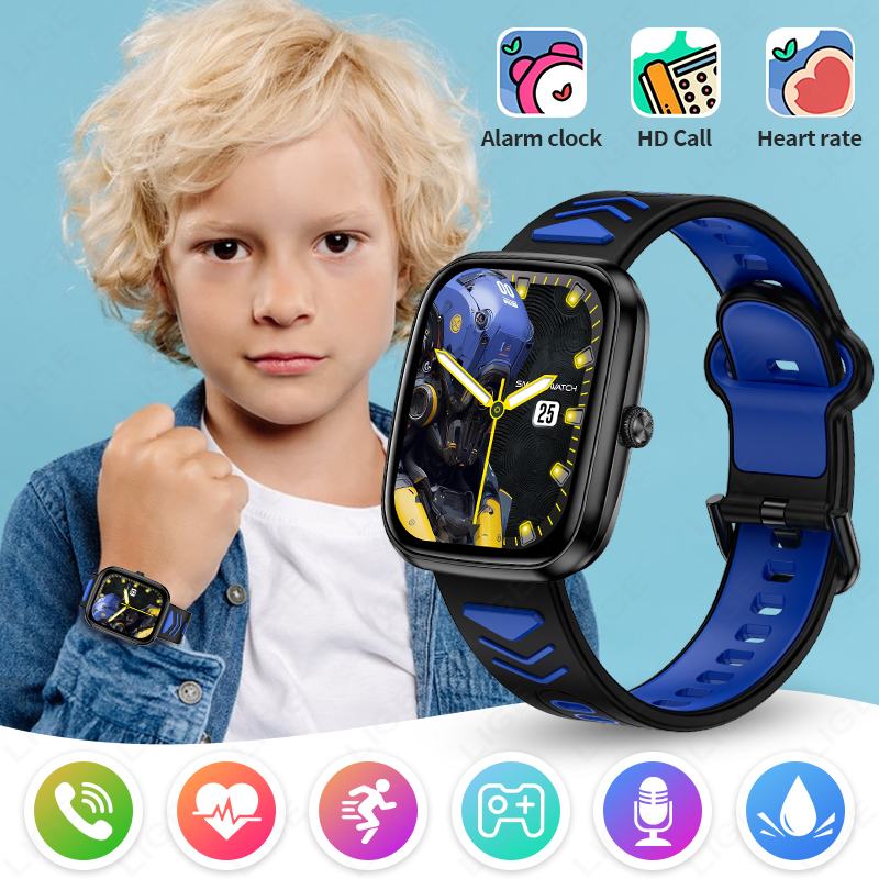 Smartwatch Watches Birthday Gift For Boys - ساعة ذكية جديدة للأطفال من LIGE