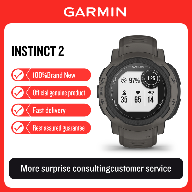 Timex Watches Smartwatch - ساعة جارمين إنستينكت 2 الرياضية الذكية،