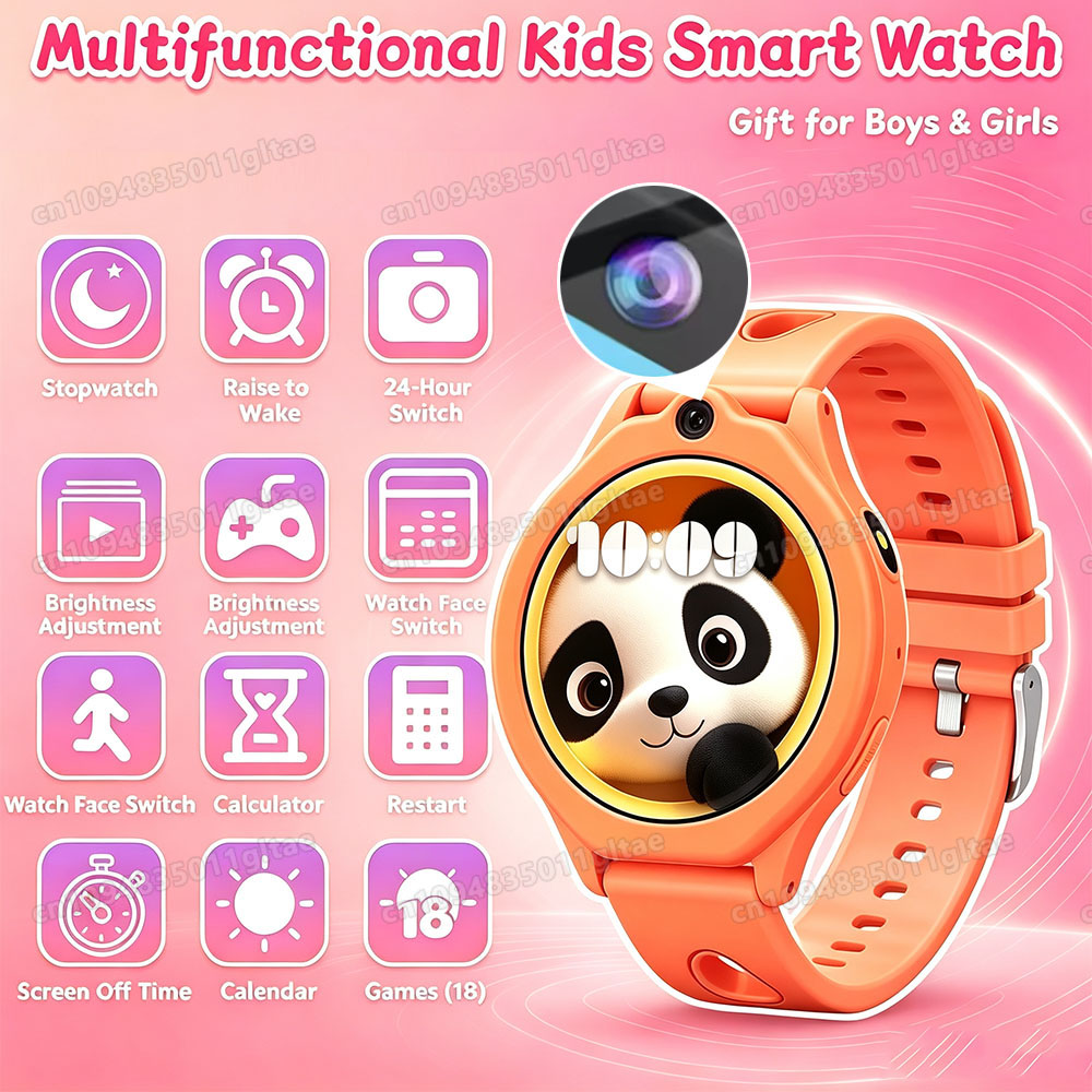 Smartwatch Watches Gift For Boys On Birthday - ساعة ذكية جديدة للأطفال لعام 2026