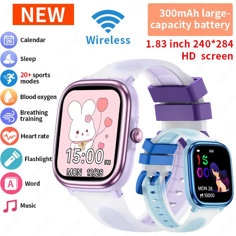 Smartwatch Watches Birthday Gift For Boys - ساعة LIGE الذكية للأطفال الأولاد والأطفال،