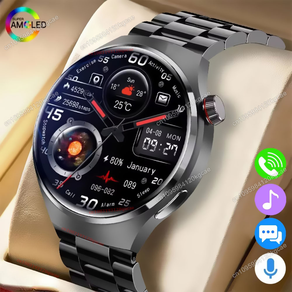 Smartwatch Ring Watches - ساعة ذكية جديدة للرجال 2026 بشاشة
