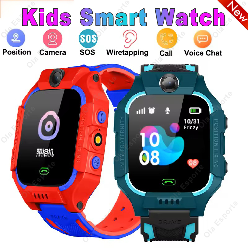 ساعة ذكية للأطفال 2G بطاقة Sim - مراجعة Smartwatch Watches Birthday Gift For Boys وسعره