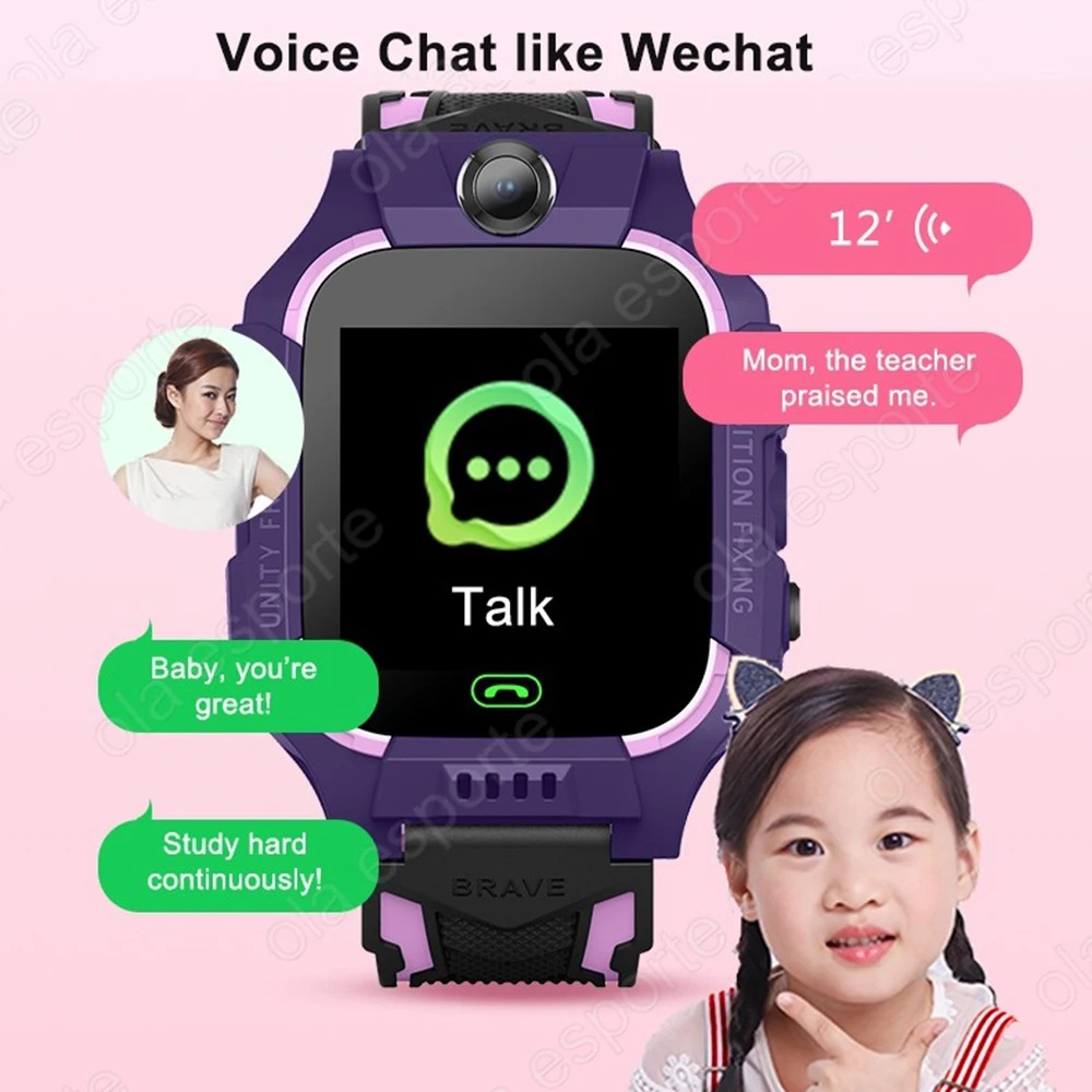 ساعة ذكية للأطفال 2G بطاقة Sim - مراجعة Smartwatch Watches Birthday Gift For Boys وسعره