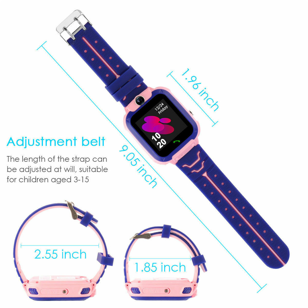 2G Kids ساعة ذكية SOS Call LBS - مراجعة Smartwatch Watches Birthday Gift For Boys وسعره