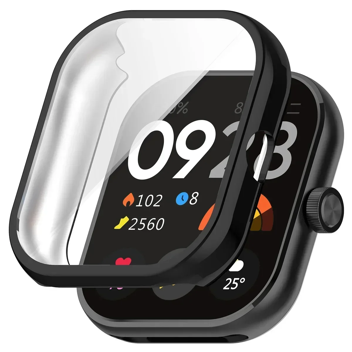 غطاء واقي للشاشة من البولي يور - مراجعة Smartwatch Redmi Watches وسعره