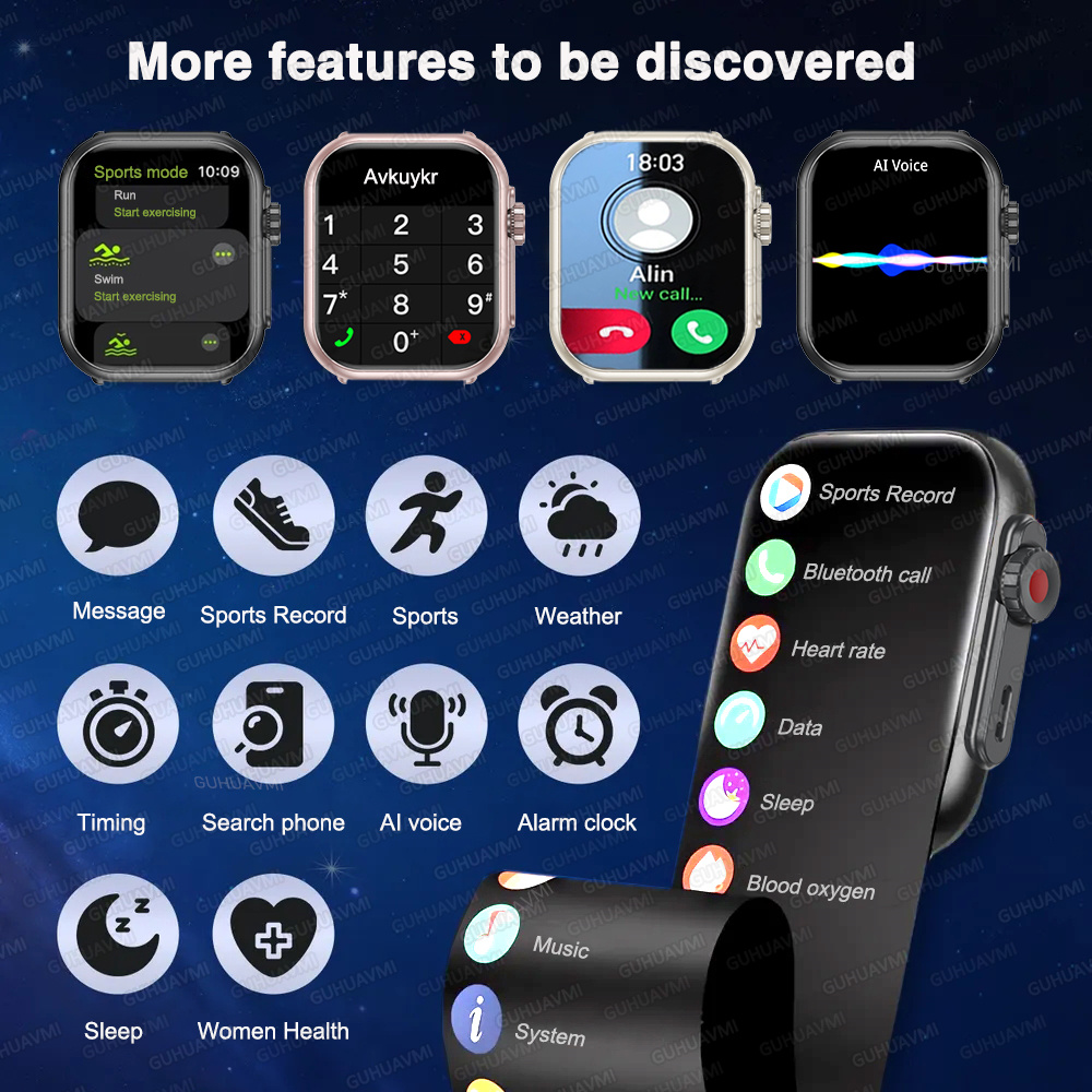 ل IOS ساعة الترا 2 SE الرجال ا - مراجعة Smartwatch Watches Brands For Women وسعره