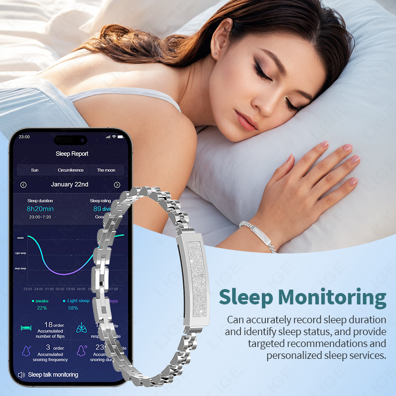 LIGE موضة جديدة ساعة ذكية النس - مراجعة Smartwatch Digital Watches For Women وسعره