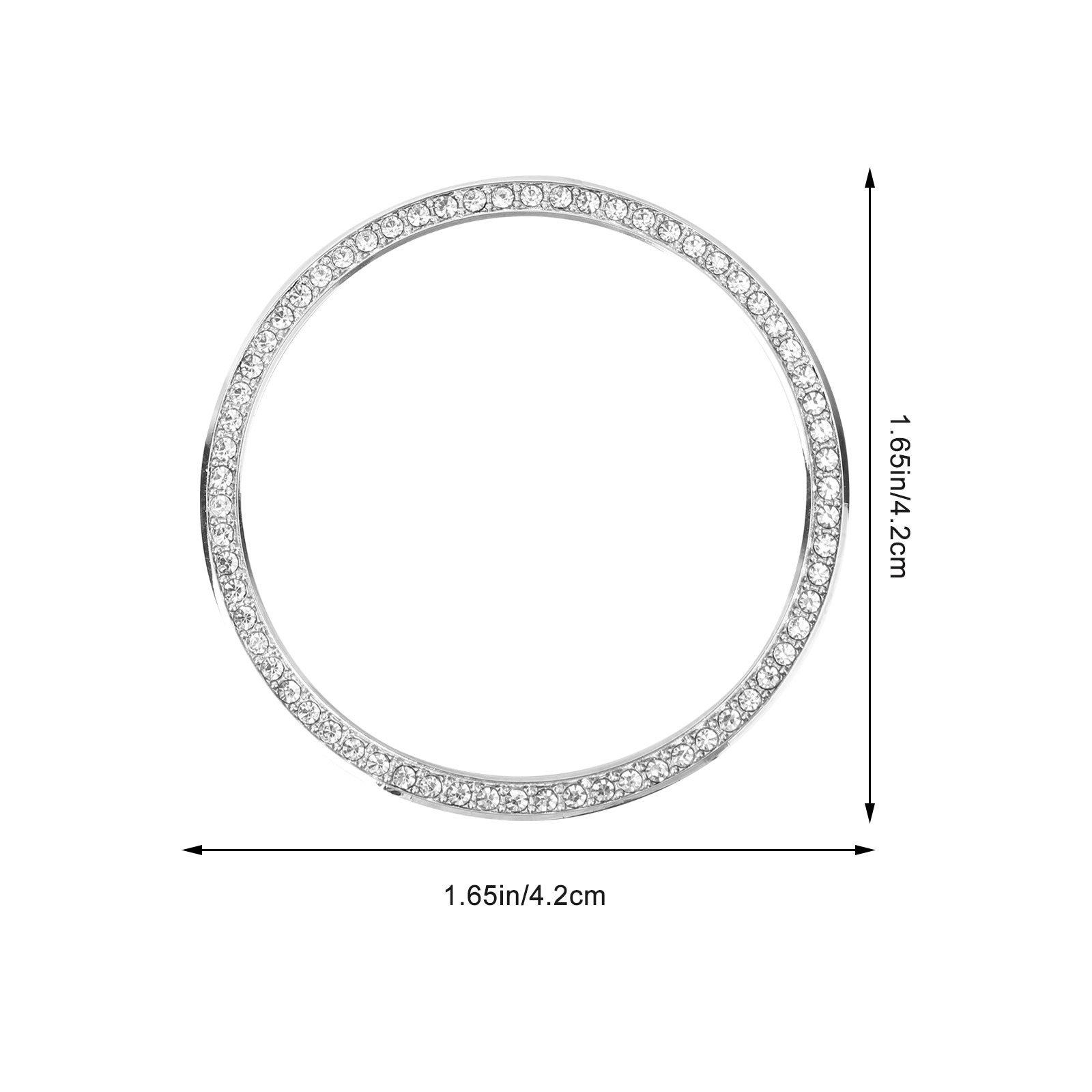 حلقة حماية مرصعة بالماس من سبا - مراجعة Smartwatch Ring Watches وسعره