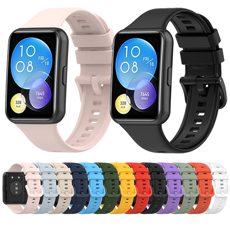 حزام سيليكون للساعة الذكية لسا - مراجعة Huawei Smartwatch Watch Fit وسعره