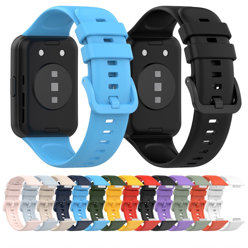 حزام سيليكون للساعة الذكية لسا - مراجعة Huawei Smartwatch Watch Fit وسعره