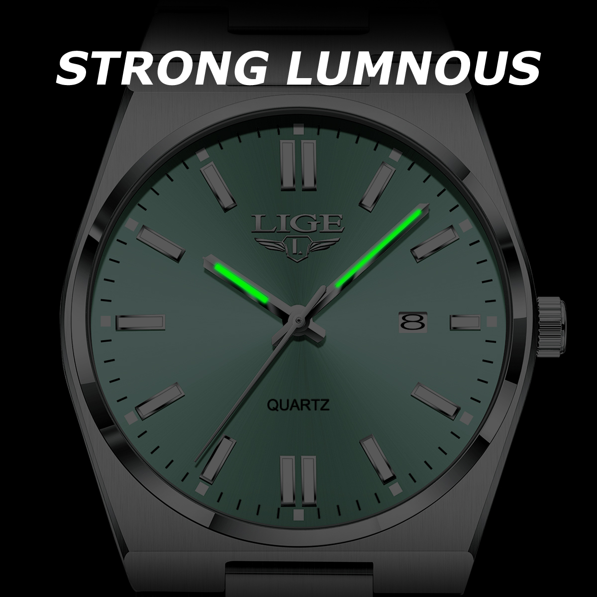 ساعة يد رجالية فاخرة من ماركة  - مراجعة Smartwatch Vintage Watches For Men وسعره