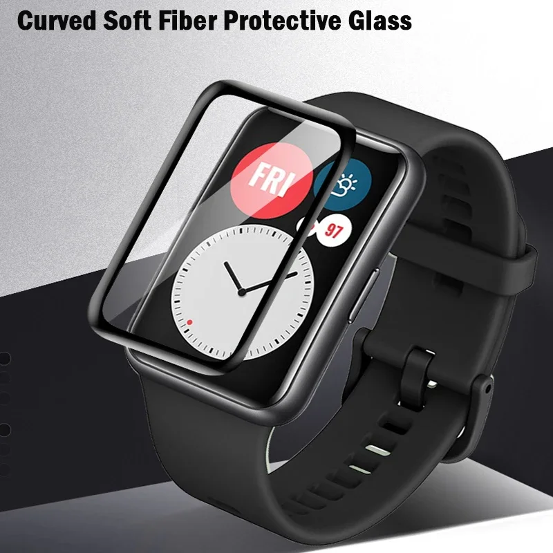 واقي شاشة زجاجي لين لساعة هاوا - مراجعة Huawei Smartwatch Watch Fit وسعره