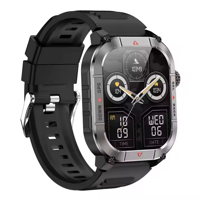 جديد HK84 الرجال ساعة ذكية AMO - مراجعة Smartwatch New Watches For Men وسعره
