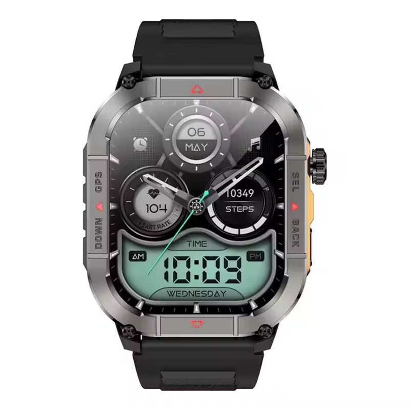 جديد HK84 الرجال ساعة ذكية AMO - مراجعة Smartwatch New Watches For Men وسعره