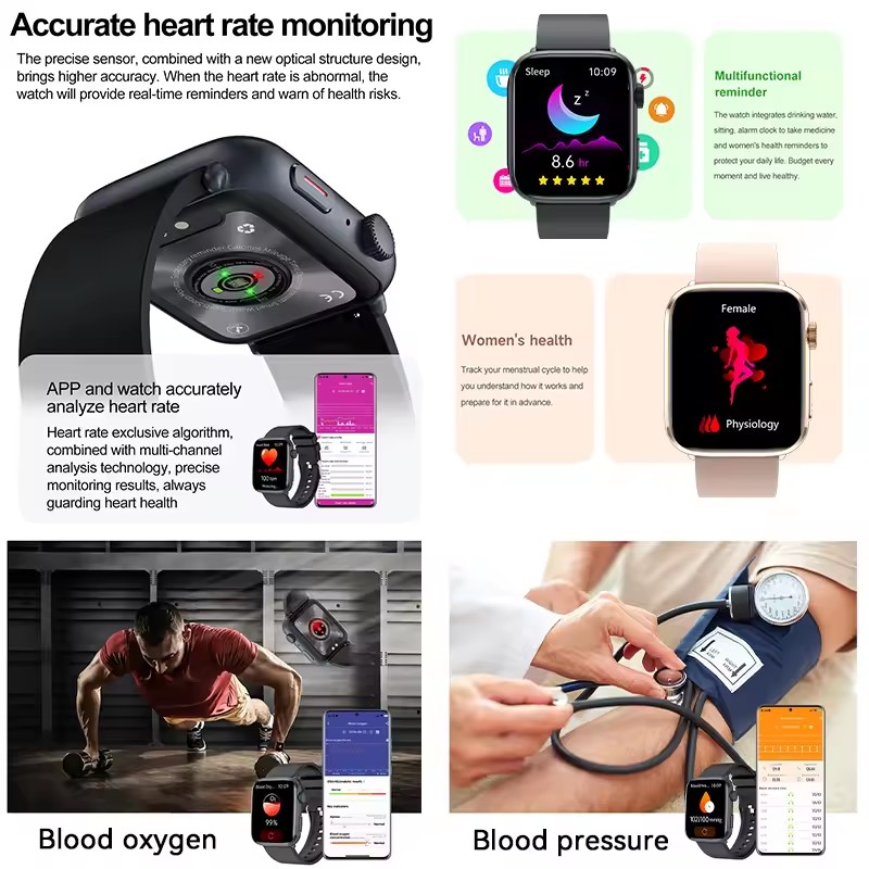 ساعة ذكية الاتصال الهاتفي الرد - مراجعة Smartwatch Watches Brands For Women وسعره