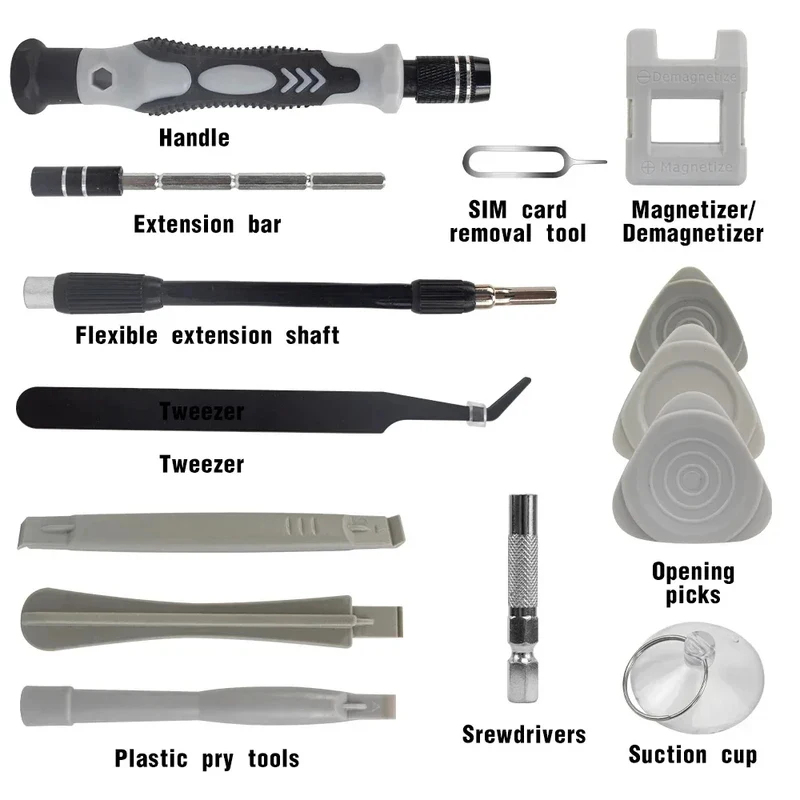 مجموعة مفكات مغناطيسية محمولة  - مراجعة Watch Tool Repair Kit وسعره