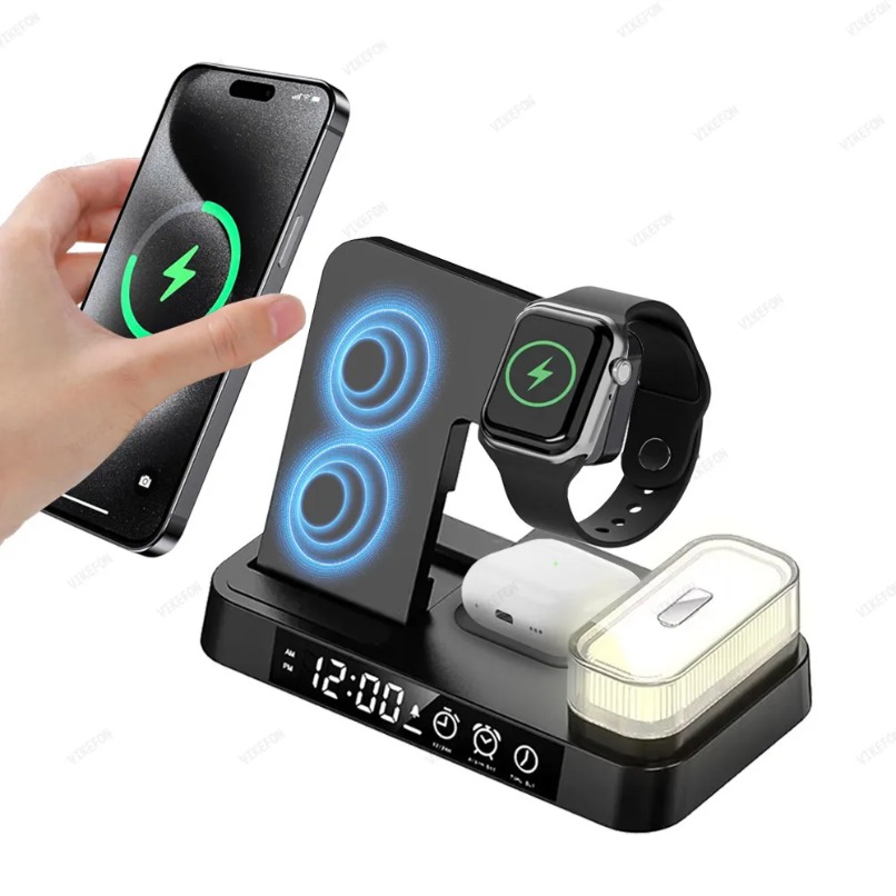 شاحن لاسلكي قابل للإزالة 6 في  - مراجعة Watch 7 Smartwatch Iphone وسعره