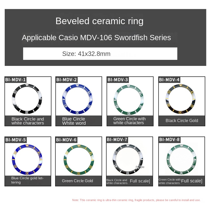 ل كاسيو MDV-106 المنحدر السيرا - مراجعة Watch Bezel Insert وسعره