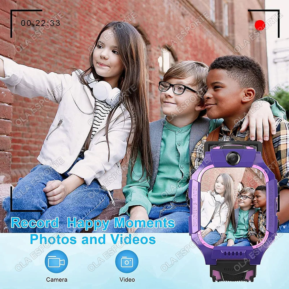 ساعة ذكية للأطفال بتقنية 2G مع - مراجعة Smartwatch Watches Birthday Gift For Boys وسعره