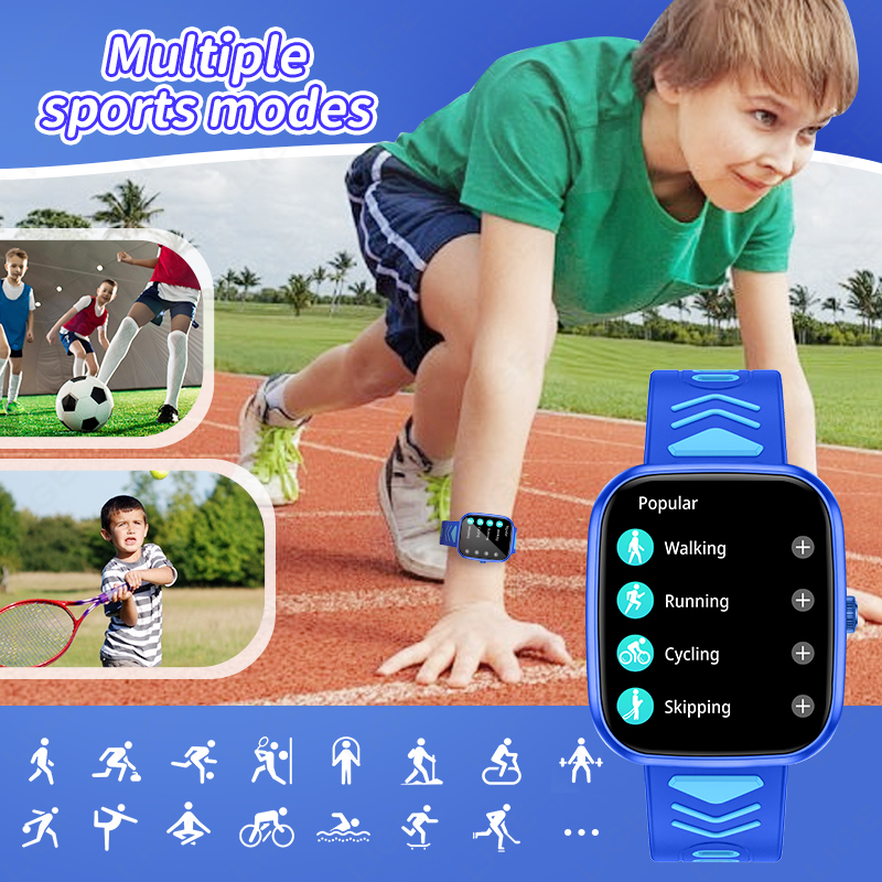 ساعة ذكية للأطفال من LIGE مقاو - مراجعة Smartwatch Watches Birthday Gift For Boys وسعره