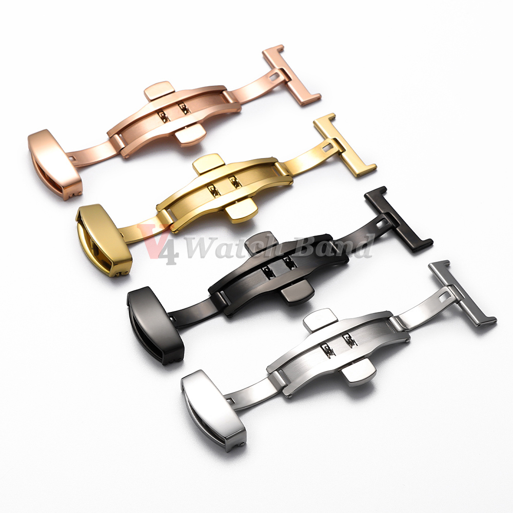 مشبك ساعة مزدوج الأزرار مصقول  - مراجعة Replacement Watch Bracelet وسعره