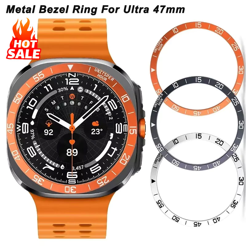 غطاء معدني الحافة الدائري لساع - مراجعة Smartwatch Ring Watches وسعره