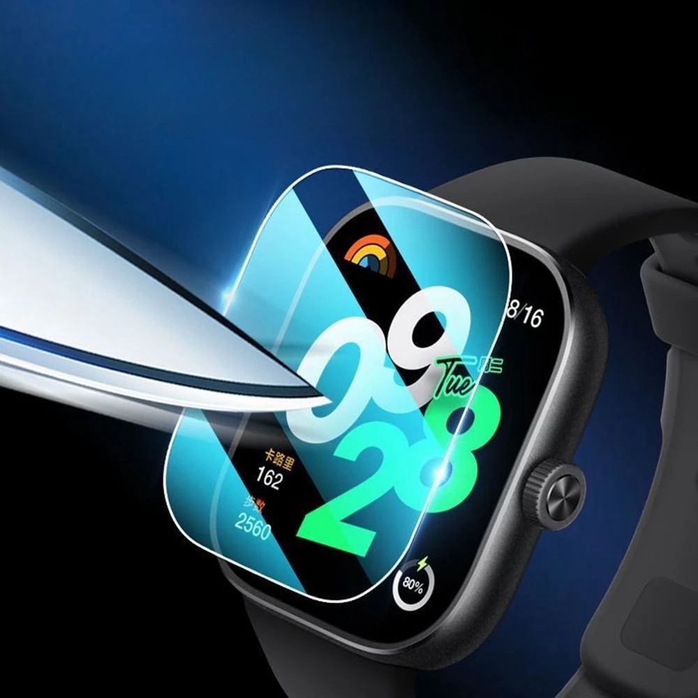 زجاج مقسى لساعة شاومي ريدمي 4  - مراجعة Smartwatch Redmi Watches وسعره