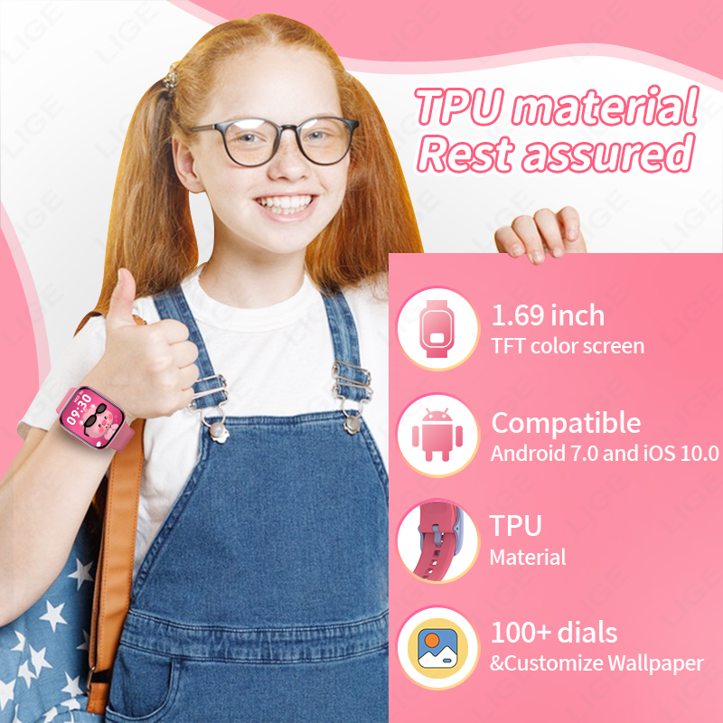ساعة ذكية جديدة للأطفال الأولا - مراجعة Smartwatch Watches Birthday Gift For Boys وسعره