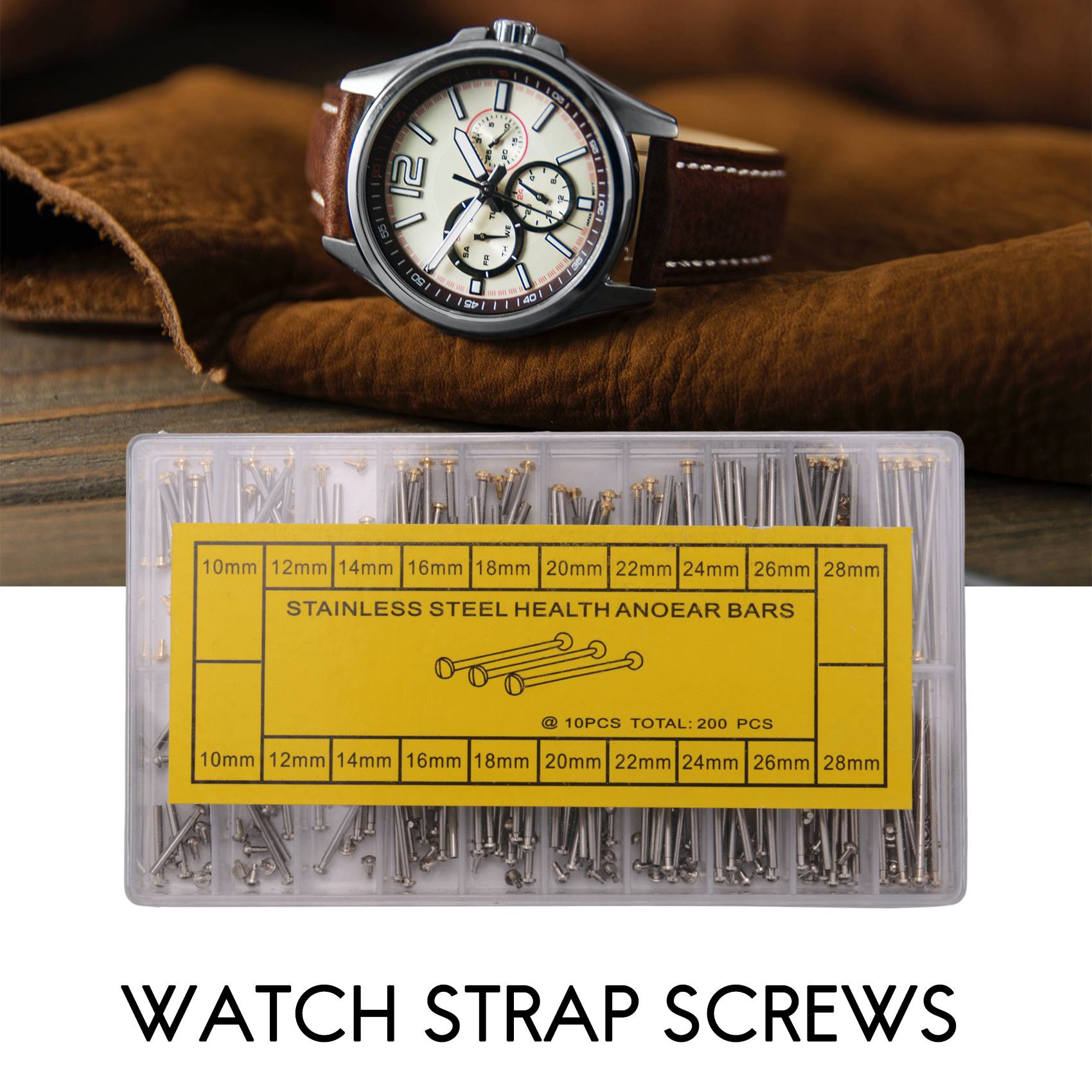 F-F 1 صندوق ساعة طقم أدوات إصل - مراجعة Watch Tool Repair Kit وسعره