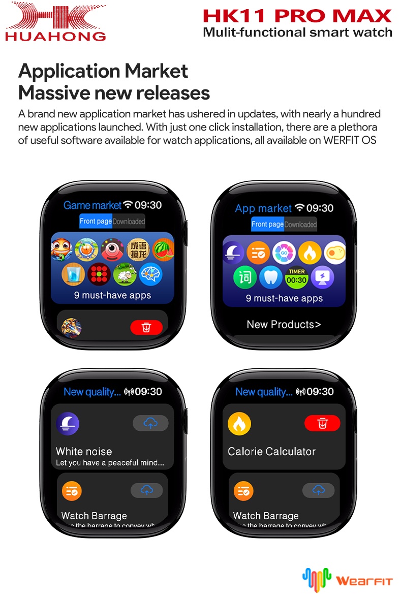 ساعة ذكية HK11 Pro MAX الأصلية - مراجعة Heart Rate Gps Watch وسعره