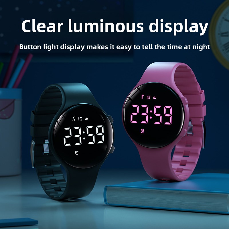 سوار ذكي 2026LED للنساء لتتبع  - مراجعة Smartwatch Digital Watches For Women وسعره