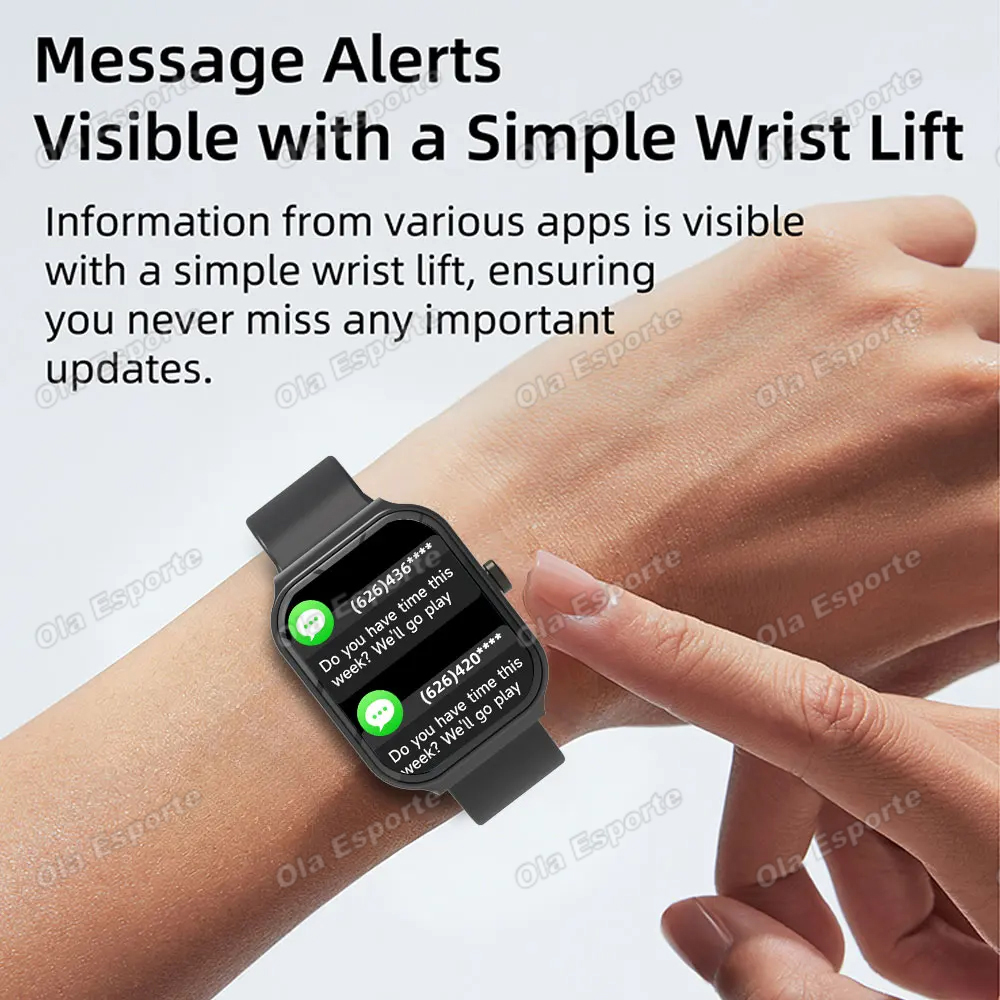 ساعة ذكية بلس للرجال والنساء م - مراجعة Smartwatch Digital Watches For Women وسعره
