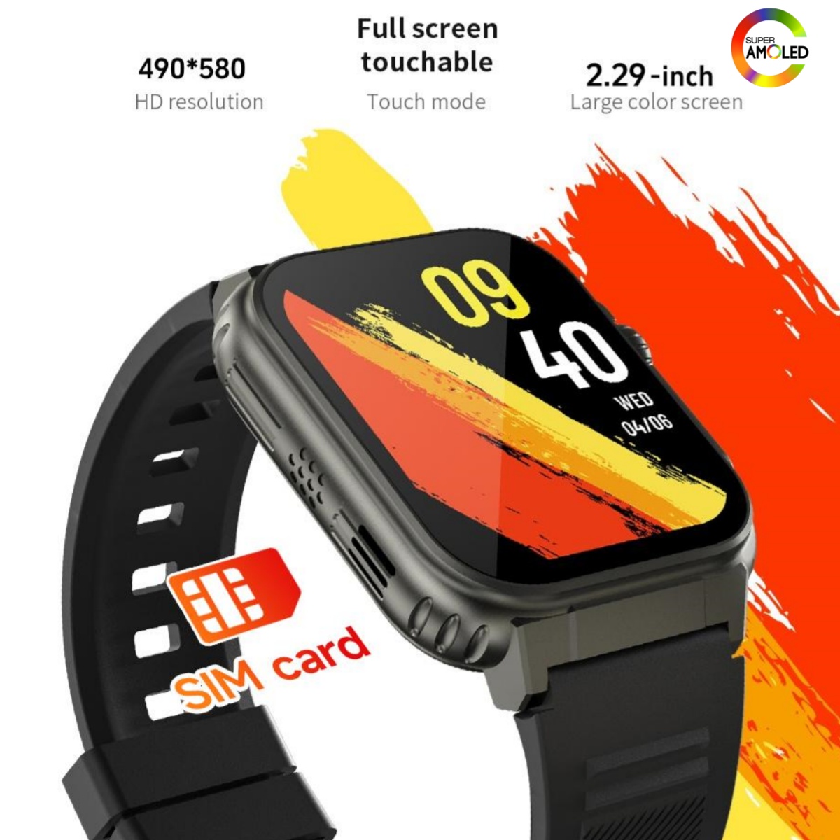 ساعة ذكية S12 Ultra MAX 5G بشا - مراجعة Heart Rate Gps Watch وسعره